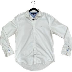 Tommy Hilfiger white oxford size M